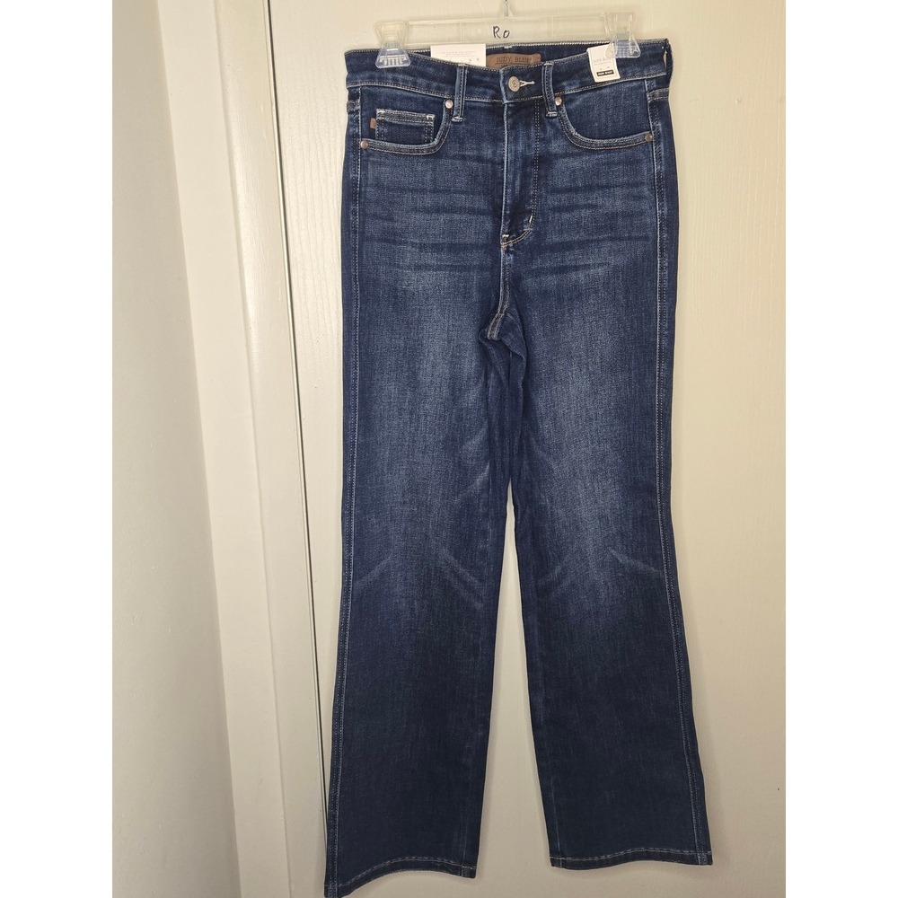 Judy Blue High Waist Straight Fit Jeans Dark Wash JB88869 DK Womens 3/26 NEW